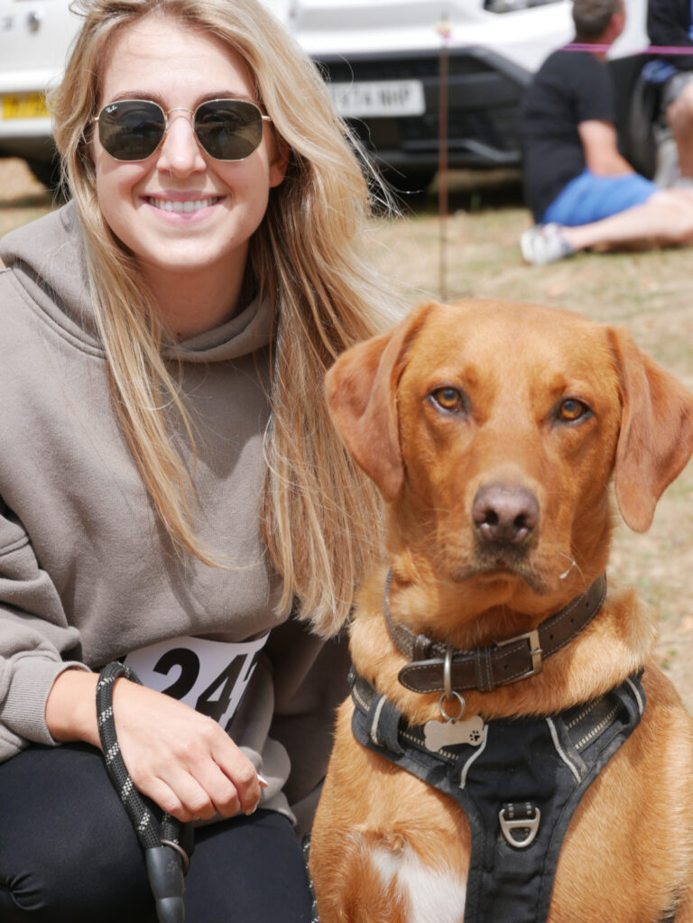 RALPH our HANDSOMEST BOY, with owner Emily,