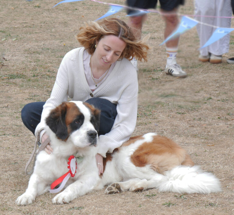 HONEY, our Prettiest Girl, with owner Danielle, went on to become Reserve Best in Show
