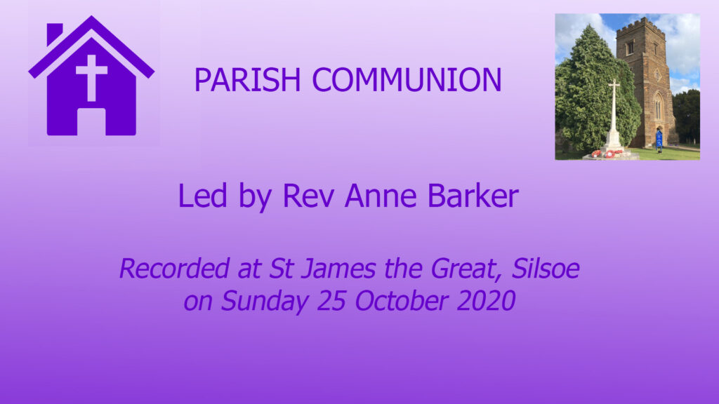 Bible Sunday 25 October from Silsoe