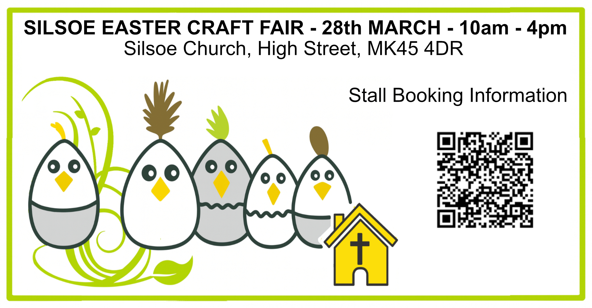 Silsoe Craft Fair - 28 March - Information about Stalls & Booking arrangements