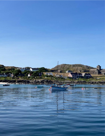 Image of Iona from the sea