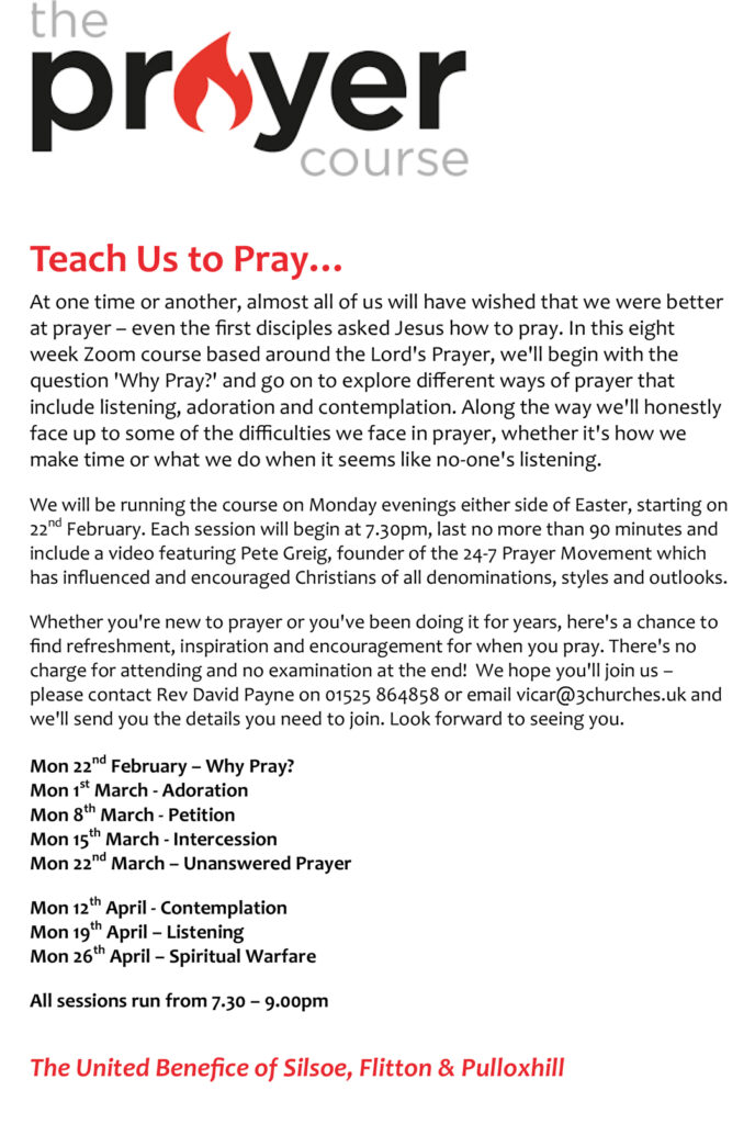 The Prayer Course