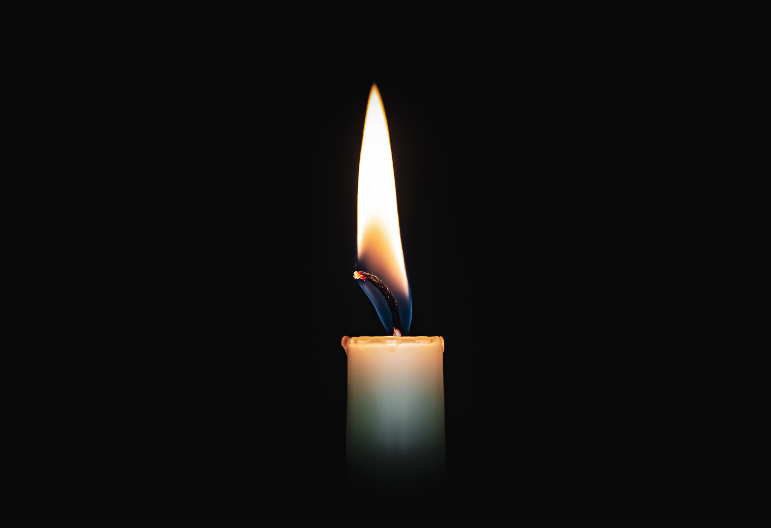 Candle in the dark